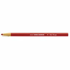 CRAYON CIRE INDUSTRIELLE LYRA ROUGE EN ÉTUI DE 12 -163302