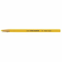 CRAYON CIRE INDUSTRIELLE LYRA JAUNE EN ÉTUI DE 12 -163305
