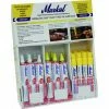 Presentoir 20 Tubes Marqueurs A Bille + 12 Sticks De Peinture Blanc MARKAL - 28580 -SOPPEC Shop 28580