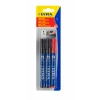 Pack LYRA 3 Marqueurs Permanents 2 Noirs 1 Rouge Ogive 1-4 Mm - 4028005 3 Pack LYRA 3 Marqueurs Permanents 2 Noirs 1 Rouge Ogive 1-4 Mm - 4028005 -SOPPEC Shop 428005