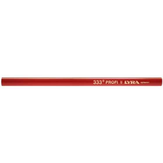CRAYON DE CHARPENTIER LYRA ROUGE 30 CM BOITE DE 12 - 4333101 1 CRAYON DE CHARPENTIER LYRA ROUGE 30 CM BOITE DE 12 - 4333101