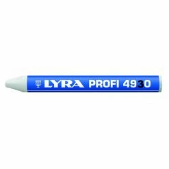 CRAIE DE MARQUAGE LYRA À LA CIRE BLANCHE EN BOITE DE 12 PROFI 4930 -4930001