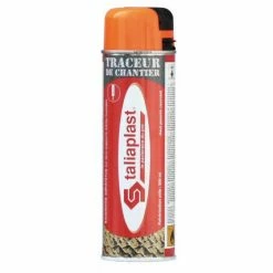 TRACEUR DE CHANTIER 500ML ORANGE FLUO SOFOP TALIAPLAST - 521005