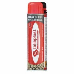 TRACEUR DE CHANTIER 500ML ROUGE FLUO SOFOP TALIAPLAST - 521006