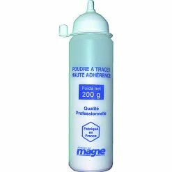 POUDRE À TRACER BLANCHE (FLACON DE 200GR) HAUTE ADHERENCE FORGES DE MAGNE - 388051