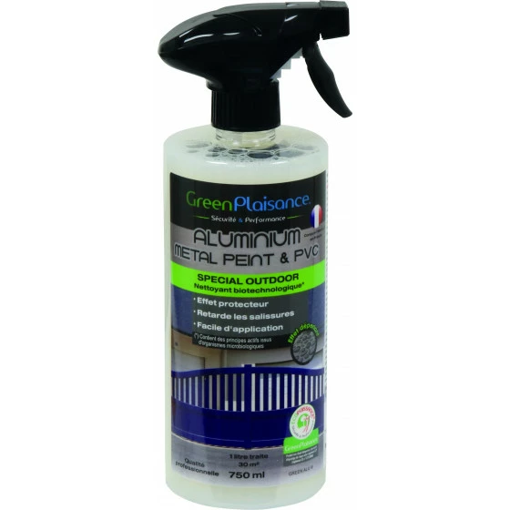 NETTOYANT ET PROTECTEUR SPECIAL PORTAIL 2 EN 1 750ML GREEN PLAISANCE - 09953 1 NETTOYANT ET PROTECTEUR SPECIAL PORTAIL 2 EN 1 750ML GREEN PLAISANCE - 09953