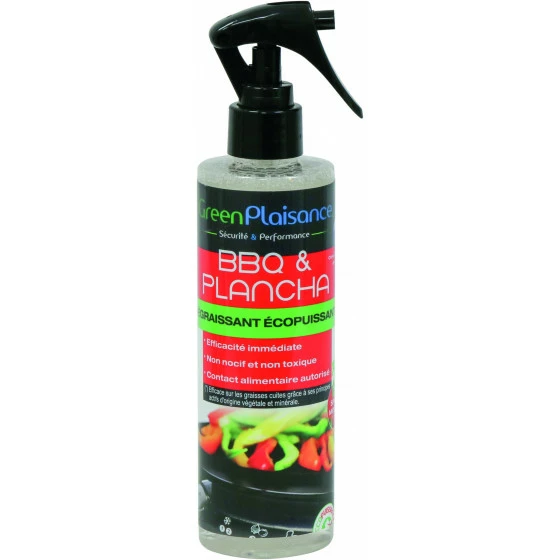 Degraissant Ecopuissant Pour Bbq Et Plancha 250ml GREEN PLAISANCE - 09982 1 Degraissant Ecopuissant Pour Bbq Et Plancha 250ml GREEN PLAISANCE - 09982