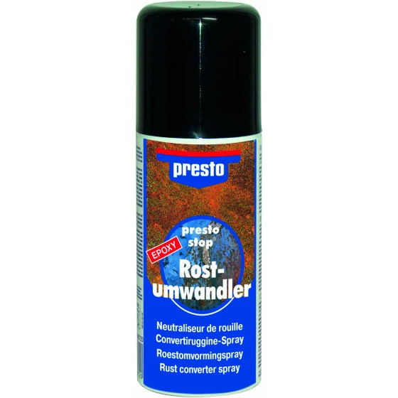 AEROSOL NEUTRALISEUR DE ROUILLE 150ML PRESTO - 12009UNIVERSEL 1 AEROSOL NEUTRALISEUR DE ROUILLE 150ML PRESTO - 12009UNIVERSEL