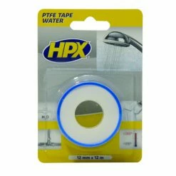 RUBAN D'ETANCHEITE D'EAU PTFE BLANC 12MMX12M HPX - 20528