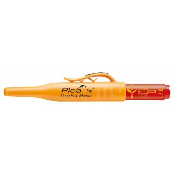 Marqueurs Trous Profonds Pica Ink Rouge PICA - 15040 3 Marqueurs Trous Profonds Pica Ink Rouge PICA - 15040 – Image 3
