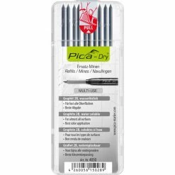 Etui De 10 Mines Pica Dry Graphite Noir PICA - 4030