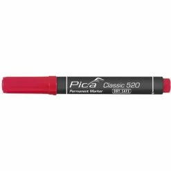 Marqueur Pica Classic 520 Permanent Ogive Rouge PICA - 52040 -SOPPEC Shop P08552040 03