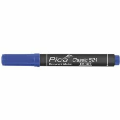 Marqueur Pica Classic 521 Permanent Biseauté Bleu PICA - 52141 -SOPPEC Shop P08552141 03