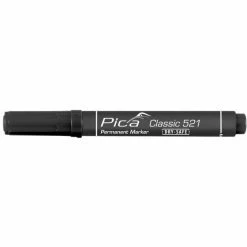 Marqueur Pica Classic 521 Permanent Biseauté Noir PICA - 52146 -SOPPEC Shop P08552146 03