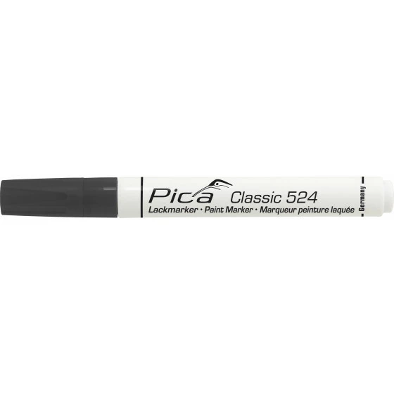 Marqueur Pica Classic 524 Industry Paint Marker Noir PICA - 52446 2 Marqueur Pica Classic 524 Industry Paint Marker Noir PICA - 52446 – Image 2