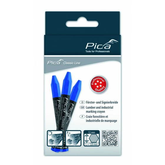 Craie Forestière Pica Classic Pro Bleu PICA - 59041 1 Craie Forestière Pica Classic Pro Bleu PICA - 59041