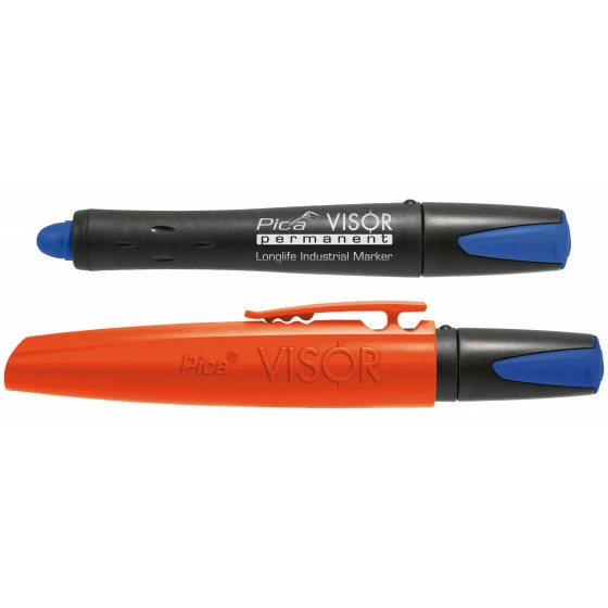 Marqueur Permanent Visor Pica Industrial Marker Fluo - Bleu PICA - 99041 2 Marqueur Permanent Visor Pica Industrial Marker Fluo - Bleu PICA - 99041 – Image 2
