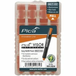 Etui De 4 Mines Pica Visor Permanent Fluo - Orange PICA - 991054
