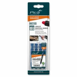 Etui De 4 Mines Pica Visor Permanent Fluo - Bleu PICA - 99141