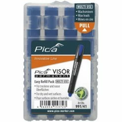 Alternative view of Etui De 4 Mines Pica Visor Permanent Fluo - Bleu PICA - 99141