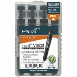 Etui De 4 Mines Pica Visor Permanent Fluo - Noir PICA - 99146