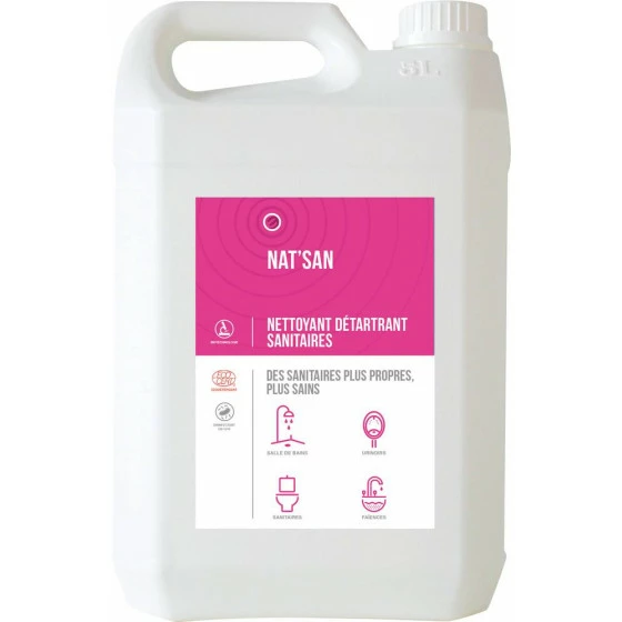 Nettoyant Détartrant Désinfectant Sanitaires écocertifié ECOWAY - 57647 1 Nettoyant Détartrant Désinfectant Sanitaires écocertifié ECOWAY - 57647