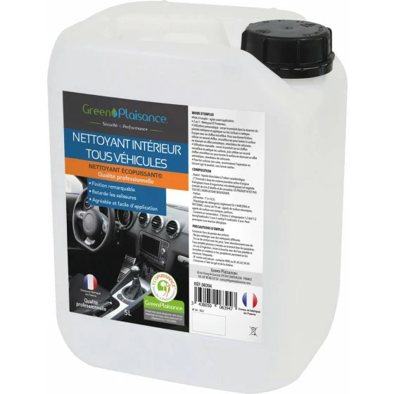 Nettoyant Habitacles GREEN PLAISANCE - 06394 1 Nettoyant Habitacles GREEN PLAISANCE - 06394