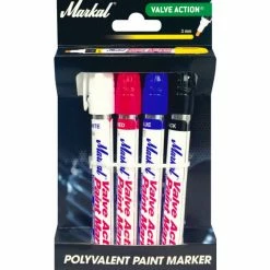 Blister De 4 Feutres à Peinture Liquide Paint MARKAL - 08708