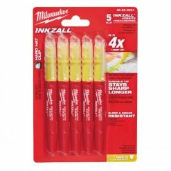 SURLIGNEURS INKZALL JAUNES (X5) MILWAUKEE ACCESSOIRES - 48223201