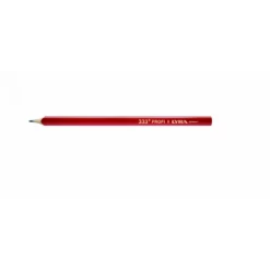 CRAYON DE CHARPENTIER LYRA TAILLÉ ROUGE 24 CM EN ÉTUI DE 12 - 4332111