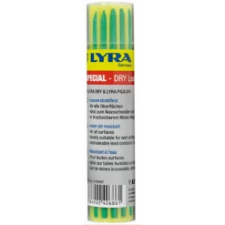 Etui 12 Mines De Rechange Vert LYRA DRY Pour Marqueurs LYRA-DRY Et LYRA PICA DRY - 4490067
