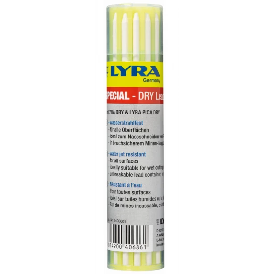 Etui 12 De Mines De Rechange LYRA DRY Spécial Résistant à L'eau -4490001 1 Etui 12 De Mines De Rechange LYRA DRY Spécial Résistant à L'eau -4490001