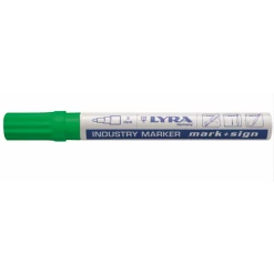 Marqueur Peinture Laquée Vert En Boite De 10 LYRA MARK + SIGN - OMYACOLOR- 4040067