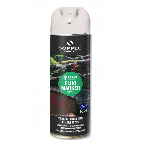 TRACEUR FORESTIER SOPPEC FLUORESCENT BLANC FLUO 12 MOIS FLUO MARKER - 131300 1 TRACEUR FORESTIER SOPPEC FLUORESCENT BLANC FLUO 12 MOIS FLUO MARKER - 131300