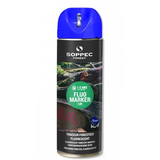 TRACEUR FORESTIER SOPPEC FLUORESCENT BLEU FLUO 12 MOIS FLUO MARKER - 131319 1 TRACEUR FORESTIER SOPPEC FLUORESCENT BLEU FLUO 12 MOIS FLUO MARKER - 131319