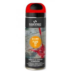 TRACEUR SOPPEC DE CHANTIER FLUO TP ROUGE 9-12 MOIS - 141513O