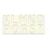 POCHOIR SOPPEC LETTRE K À T EN PVC 1MM D'ÉPAISSEUR RÉUTILISABLE -451724 -SOPPEC Shop k a t