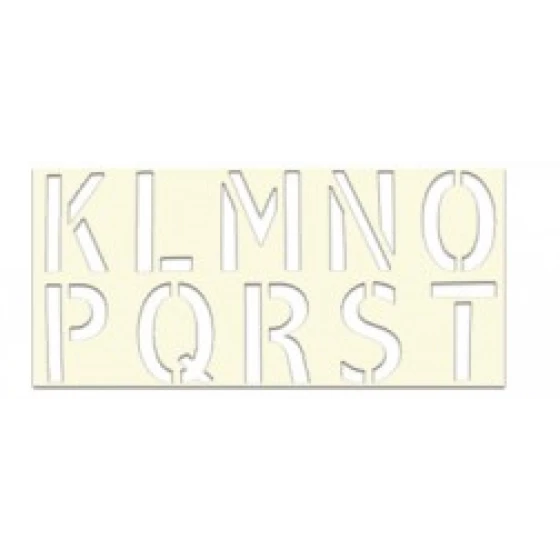 POCHOIR SOPPEC LETTRE K À T EN PVC 1MM D'ÉPAISSEUR RÉUTILISABLE -451724 1 POCHOIR SOPPEC LETTRE K À T EN PVC 1MM D'ÉPAISSEUR RÉUTILISABLE -451724
