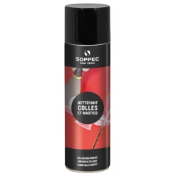 BOMBE AÉROSOLS SOPPEC NETTOYANT COLLES ET MASTICS 500 ML - 900134