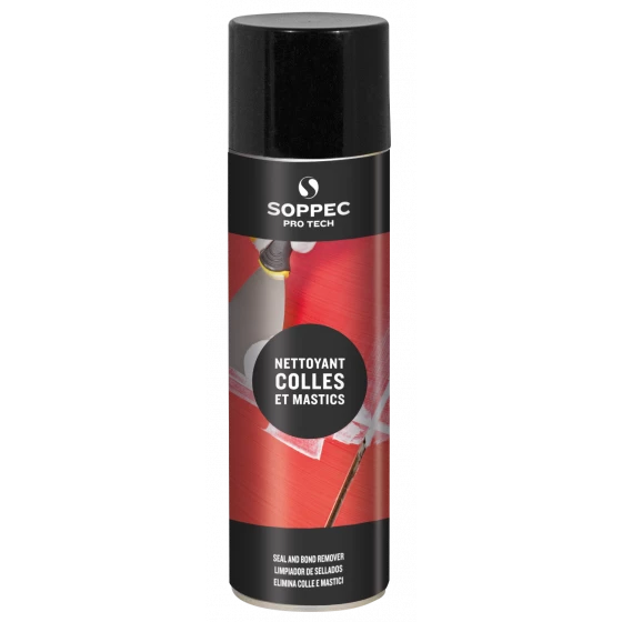 BOMBE AÉROSOLS SOPPEC NETTOYANT COLLES ET MASTICS 500 ML - 900134 1 BOMBE AÉROSOLS SOPPEC NETTOYANT COLLES ET MASTICS 500 ML - 900134