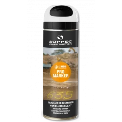 TRACEUR DE CHANTIER SOPPEC NON FLUORESCENT PROMARKER BLANC 9-12 MOIS - 141500