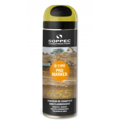 TRACEUR DE CHANTIER SOPPEC NON FLUORESCENT PROMARKER JAUNE 9-12 MOIS - 141502