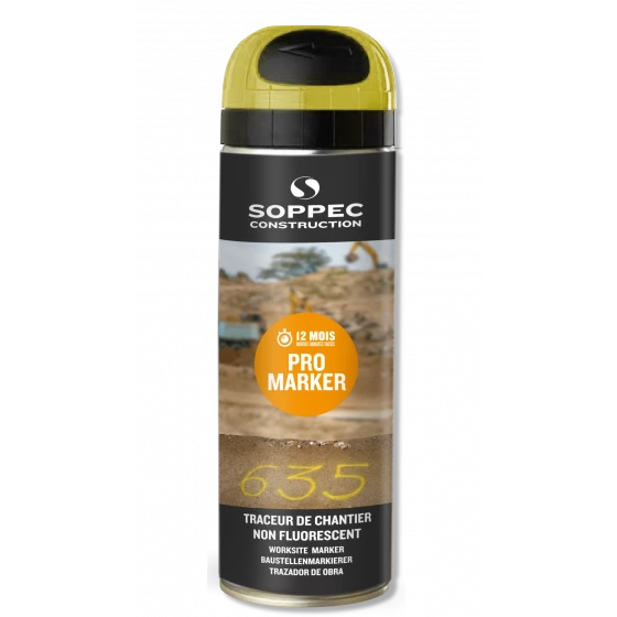 TRACEUR DE CHANTIER SOPPEC NON FLUORESCENT PROMARKER JAUNE 9-12 MOIS - 141502 1 TRACEUR DE CHANTIER SOPPEC NON FLUORESCENT PROMARKER JAUNE 9-12 MOIS - 141502