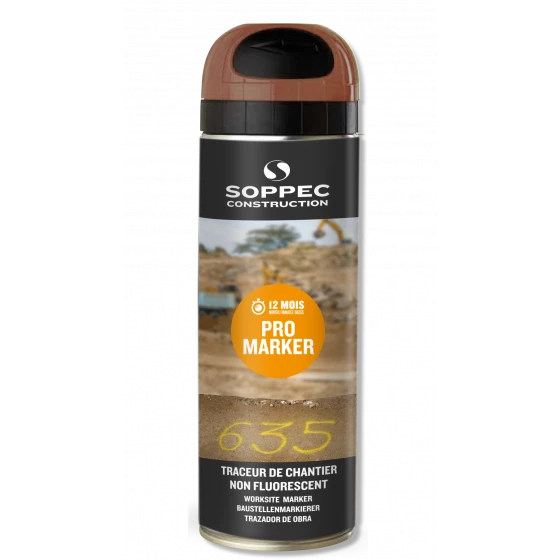 TRACEUR DE CHANTIER SOPPEC NON FLUORESCENT PROMARKER MARRON 9-12 MOIS - 141509 2 TRACEUR DE CHANTIER SOPPEC NON FLUORESCENT PROMARKER MARRON 9-12 MOIS - 141509 – Image 2