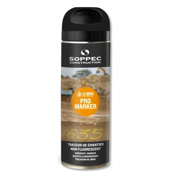 TRACEUR DE CHANTIER SOPPEC NON FLUORESCENT PROMARKER NOIR 9-12 MOIS - 141503 1 TRACEUR DE CHANTIER SOPPEC NON FLUORESCENT PROMARKER NOIR 9-12 MOIS - 141503