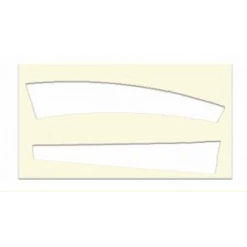 POCHOIR SOPPEC 2 QUEUES DE FLÈCHE EN PVC 1MM D'ÉPAISSEUR RÉUTILISABLE -451727