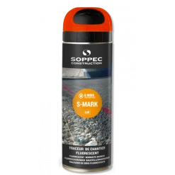 TRACEUR DE CHANTIER SOPPEC ORANGE FLUO S MARK 3-6 MOIS - 141916 -SOPPEC Shop smark fluo orange