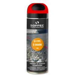 TRACEUR DE CHANTIER SOPPEC ROUGE FLUO S MARK 3-6 MOIS - 141913