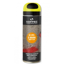 TRACEUR DE CHANTIER SOPPEC JAUNE NON FLUO S MARK 6 MOIS - 141902