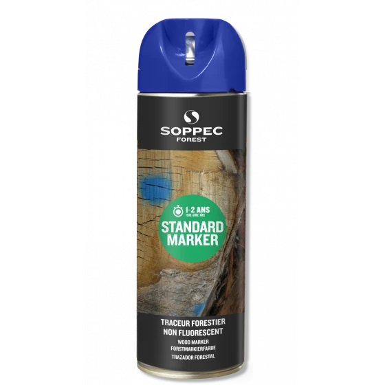 TRACEUR FORESTIER SOPPEC NON FLUORESCENT BLEU 1-2 ANS STANDARD MARKER - 131901 1 TRACEUR FORESTIER SOPPEC NON FLUORESCENT BLEU 1-2 ANS STANDARD MARKER - 131901